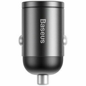 Incarcator auto Baseus Tiny Star, Quick Charge 30W, 1 x USB Type-C 12V/2.5A, negru imagine