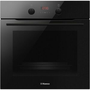 Cuptor incorporabil Hansa Fusion II BOES68463, 65 l, Autocuratare Steam Clean, 8 functii, Touch buttons + knobs, Clasa A, Negru imagine