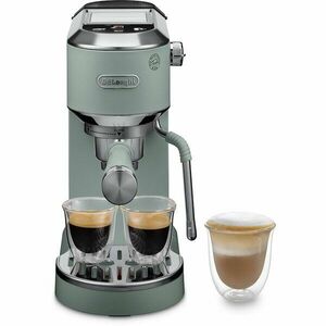 Espressor manual De’Longhi Dedica Duo EC890.GR, 1450W, 15 bar, verde imagine