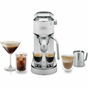 Espressor manual De’Longhi Dedica Duo EC890.W, 1450W, 15 bar, alb imagine