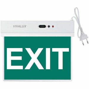 Lampa Exit Led 1.8W, IP20, autonomie baterie 4-5 ore, baterie 3.7V 600mAH, timp de incarcare 24-48 ore imagine