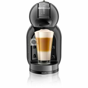 Espressor cu capsule KRUPS NESCAFÉ® Dolce Gusto® Mini Me KP123810, 15 bari presiune, 1500 W, capacitate rezervor 0.8 L, functie Eco, gri imagine