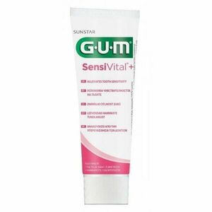 Pasta de dinti GUM SensiVital PLUS - 75ml imagine