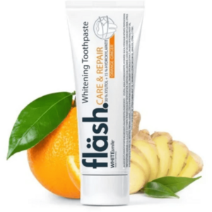Pasta de dinti WHITE SMILE FLASH - portocala-ghimbir 75 ml imagine