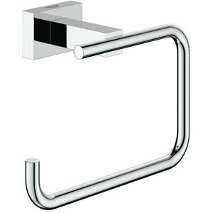 Suport hartie igienica fara aparatoare Grohe Essentials Cube New, crom, 40507001 imagine