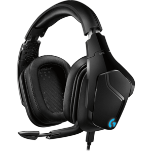 Casti gaming wireless Logitech G935 RGB Lightsync, surround 7.1, multiplatforma, Negru imagine