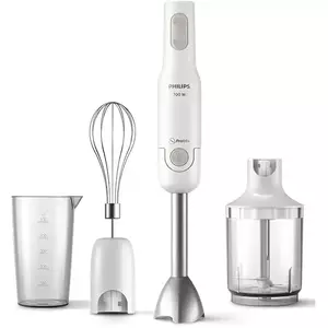 Mixer vertical PHILIPS Daily Collection HR2545/00, 0.5l, 700W, 2 trepte viteza, alb-gri imagine