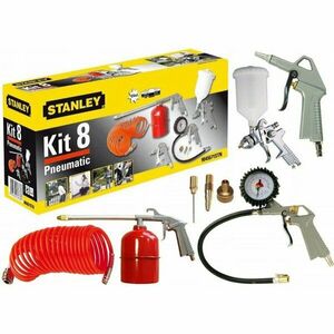 Kit pneumatic cu 8 accesorii pentru compresoare 9045671STN imagine