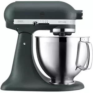 Mixer cu bol KitchenAid Artisan Elegance Pebbled Palm, 300W, 4.8L, Gri imagine