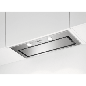 Hota incorporabila Electrolux LFG719X, Putere de absorbtie 700 mc/h (intensiv), 1 motor, 3 viteze + Intensiv, 2 filtre de aluminiu, 80 cm, Inox imagine