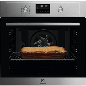 Cuptor electric incorporabil Electrolux EOF4P56X, SurroundCook, pirolitic, 9 functii, 72 l, ghidaj telescopic, Clasa A+, Inox imagine