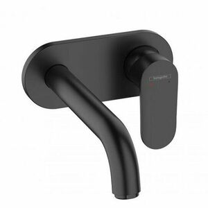 Baterie lavoar cu montaj incastrat, negru mat, Hansgrohe Vernis Blend imagine