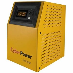 UPS Inverter (pt. motoare, pompe, centrale termice), Sinusoida Pura, 1000VA/ 700W, AVR, 2 x socket Shucko, display LCD, fara baterie imagine