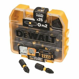 Set Tic Tac 25x Ph2 DT70555T, 25mm de impact Flextorq imagine