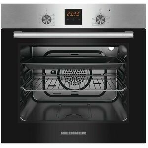 Cuptor incorporabil electric Heinner HBO-S567LDTGC-IX, 56 l, multifunctional, 7 functii, grill, display Touch, clasa A, inox imagine