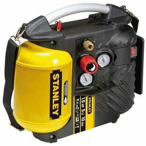 Compresor Fara Ulei Stanley DN 200/10/5 5L 1.5CP 180l/m 10Bar imagine