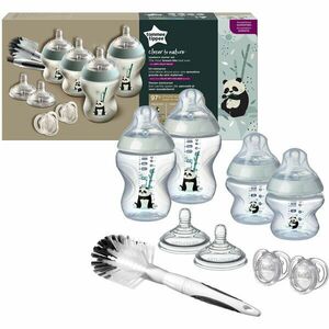 Kit biberoane nou-nascut Tommee Tippee Closer to Nature, Ursuleti Panda imagine