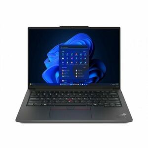 Laptop Lenovo ThinkPad E14 Gen 6 cu procesor AMD Ryzen™ 5 7535HS pana la 4.55GHz, 14 WUXGA, IPS, 32GB DDR5 RAM, 1TB SSD, AMD Radeon™ 660M Graphics, Windows® 11 Pro, Black, 3Y Onsite upgrade imagine