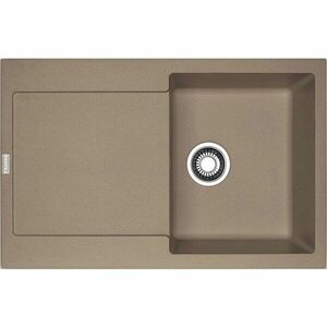 Chiuveta Franke Maris 114.0490.279 MRG 611, 780 x 500mm, 1 cuva, Fragranit, Oyster imagine