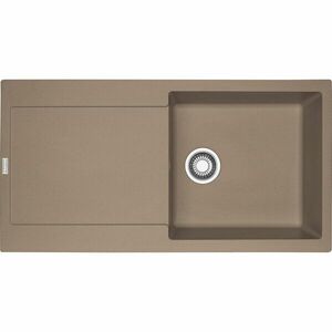 Chiuveta Franke Maris 114.0490.280 MRG 611-L, 970 x 500mm, 1 cuva, Fragranit, Oyster imagine
