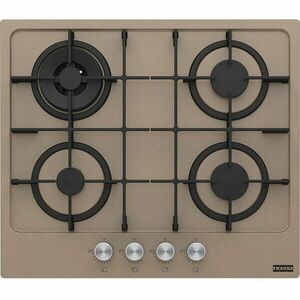 Plita incorporabila Maris FHMA 604 3G DC OY C, Gaz, 4 arzatoare, Arzator dubla coroana, Aprindere electrica integrata, Dispozitiv de siguranta, Gratare de fonta, 60 cm, Oyster imagine