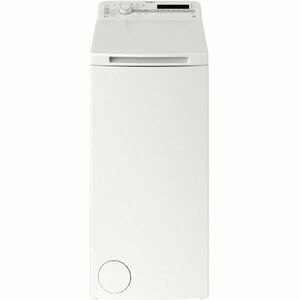 Masina de spalat rufe cu incarcare verticala Whirlpool TDLR6040SEU/N, 6 kg, 1000 RPM, Clasa C, Tehnologia Al 6-lea Simt, Display Digital, Alb imagine