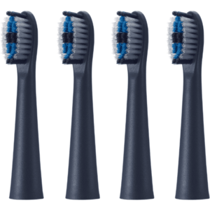 Set 4 capete de periuta Panasonic ER-CTB1 compatibil cu sistemul modular MULTISHAPE, Vibratii sonice, Peri Multi-fit, Gri imagine