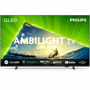 Televizor Philips AMBILIGHT tv QLED 50PUS8209, 126 cm, Smart TV, 4K Ultra HD, Clasa E (Model 2024) imagine