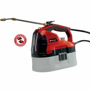 Pulverizator electric pe acumulator Einhell PXC GE-WS 18/35 Li-Solo Power X-Change 18V, rezervor 3.5 L, presiune max. 2.5 bar, furtun 140 cm, pompa automata pentru fertilizarea plantelor, fara acumulator si incarcator in setul de livrare imagine