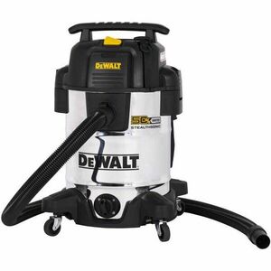Aspirator umed/uscat DXV38S-QT Stealthsonic, 38L, inox, 42.5 l/s, furtun 2.1m/48 mm, 800W imagine