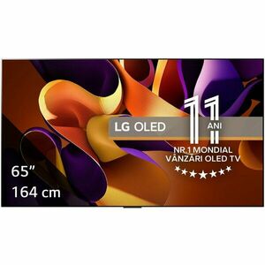Televizor LG OLED evo OLED65G42LW, 164 cm, Smart, 4K Ultra HD, 100 Hz, Clasa F (Model 2024) imagine