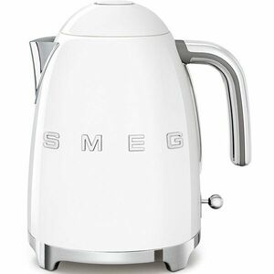 Fierbator, SMEG, KLF03WHEU, Design retro anii 50, 1.7 litri, 2400 W, Alb imagine