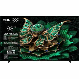 Televizor TCL MiniLed 98C7K, 248 cm, Smart Google TV, 4K Ultra HD, 100Hz, Clasa E (Model 2025) imagine