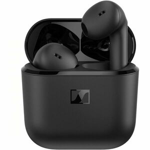 Casti In-Ear Sennheiser Accentum Open TW, True Wireless, Bluetooth, Microfon, Autonomie 28 ore, IPX4, Black imagine