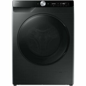 Masina de spalat rufe cu uscator Samsung WD90DG6G94BBU4, Spalare 9 kg, Uscare 5 kg, 1400 rpm, Clasa A, AI Control, AI Wash, Auto Dispense, AI Ecobubble, Super Speed 39, Space Max, Smart Things WiFi, Digital Inverter Motor, Negru imagine