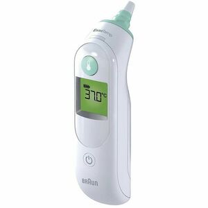Termometru pentru bebelusi IRT 6515Thermoscan 6, LCD, Alb imagine