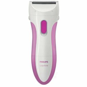 Trimmer Philips Ladyshave HP6341, Wet & Dry, Alb/Violet imagine