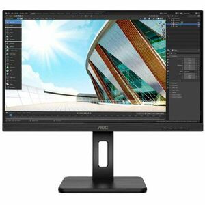 Monitor LED AOC Q24P2Q, 23.8, WQHD , 4ms, Negru imagine