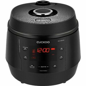 Multicoker 8 in 1 CUCKOO, CMC-QAB549S, 1100 W, 5 L, functie Slow-Cooker, 10 programe, Timer, Display led, presiune reglabila, Negru imagine
