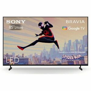 Televizor Sony BRAVIA LED 85X80L, 215 cm, Smart Google TV, 4K Ultra HD, Clasa F imagine