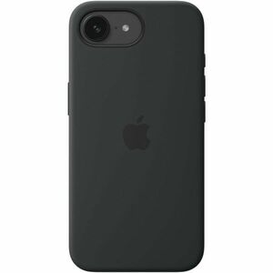 Husa de protectie Apple Silicone Case pentru iPhone 16e, Black imagine