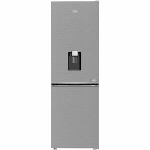 Combina frigorifica Beko B3RCNA364HDXB, 316 l, No Frost, HarvestFresh, AeroFlow, Water dispenser SLIM TANK, Clasa E, H 186.5 cm, Inox imagine
