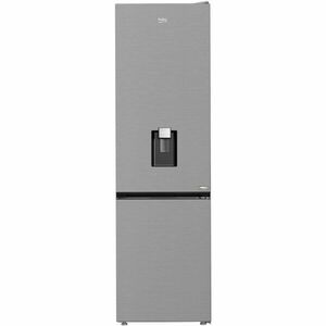 Combina frigorifica Beko B3RCNA404HDXB, 355 l, No Frost, Clasa E, HarvestFresh, Dispenser apa, AeroFlow, H 203.5 cm, Argintiu imagine
