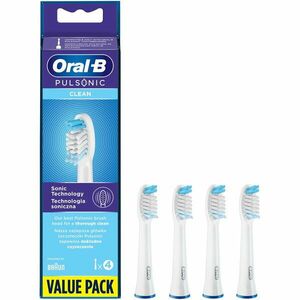 Cap periuta de dinti, Oral-B, Pulsonic Clean, 4 bucati, Alb imagine