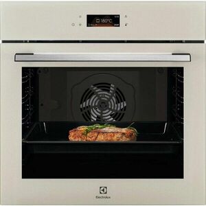 Cuptor incorporabil Electrolux LOE8F38S, Electric, Autocuratare catalitica, Control touch, 99 de programe predefinite, Inchidere amortizata a usii, volum net 72 L, Clasa A+, Culoare Sampanie imagine