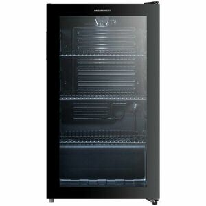 Racitor de bauturi Heinner HBC-M93BKE, clasa E, capacitate 93L, capacitate incarcare: 115 doze (355 ml, iluminare LED, 3 rafturi, usa reversibila, Negru imagine