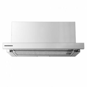 Hota telescopica Heinner HTCH-MD400IX, capacitate absorbtie 400metri cubi, 60cm, 2 filtre aluminiu, inox imagine