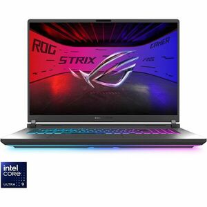 Laptop Gaming ASUS ROG Strix G18 G815LW cu procesor Intel® Core™ Ultra 9 275HX pana la 5.4GHz, 18, 2.5K WQXGA, 240Hz, G-Sync, 32GB DDR5, 2TB SSD, NVIDIA® GeForce RTX™ 5080 16GB GDDR7, No OS, Eclipse Gray imagine