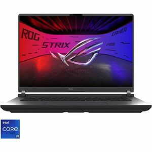 Laptop Gaming ASUS ROG Strix G16 G615JPR cu procesor Intel® Core™ i9 14900HX pana la 5.8GHz, 16'', 2.5k, WQXGA, IPS, 240Hz, 16GB DDR5 RAM, 1TB SSD, NVIDIA® GeForce RTX™ 5070 8GB, No OS, Eclipse Gray, 3Y PUR imagine