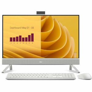 Sistem All-in-One Dell EC27250 cu procesor Intel® Core™ 7 150U pana la 5.4 GHz, 27, Full HD, Touch, 16GB DDR5, 1TB SSD, NVIDIA® GeForce MX570A 2GB GDDR6, Windows 11 Pro, Pearl White, 3y Basic Onsite imagine